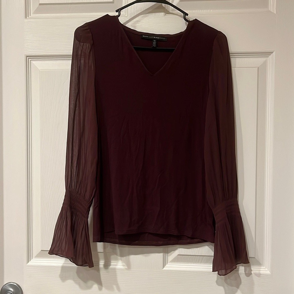 Purple blouse